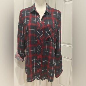 ☃️☃️ Polly & Esther Women’s Elongated Back, High Rounded Sides Slits, L